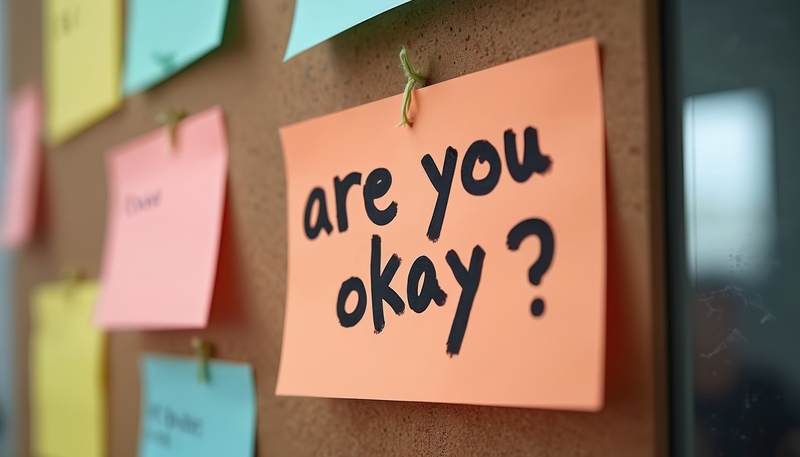 Are you ok post it note