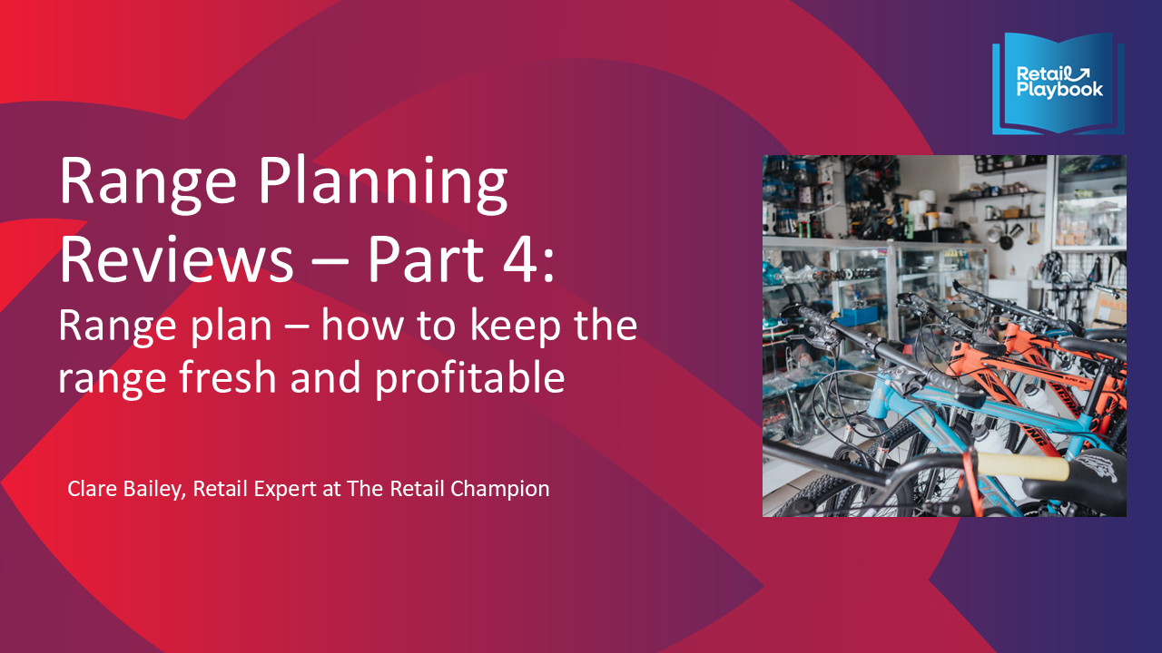 Retail Champion Range Planning Webinar 4 - Range Planning Retail Champion Range Planning Playbook - Image 5